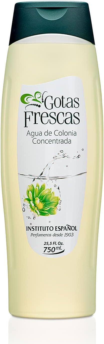 Instituto Español Gotas Frescas Spanish Eau de Cologne 750 ml