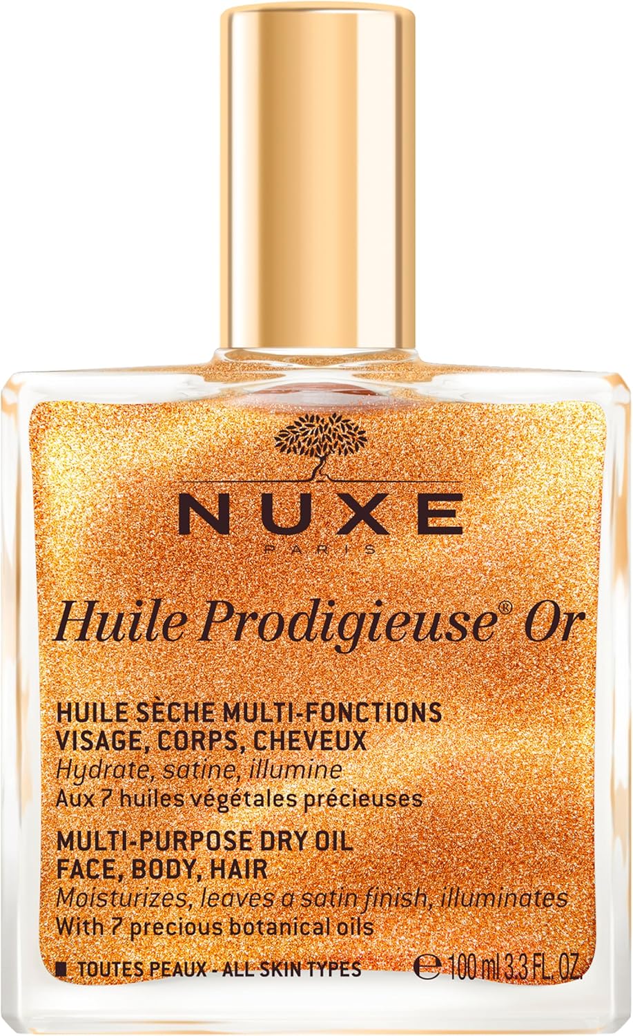 Nuxe Huile Prodigieuse Or Dry Oil For Face, Body And Hair 100ml