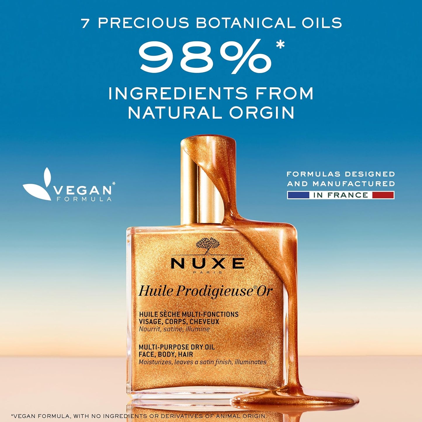 Nuxe Huile Prodigieuse Or Dry Oil For Face, Body And Hair 100ml